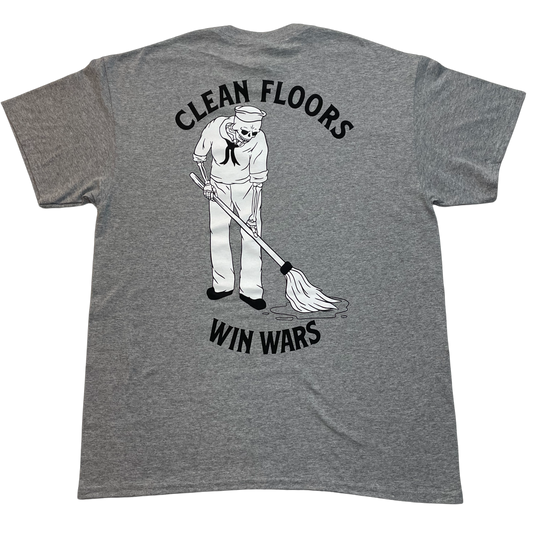 RAN Clean Floors Win Wars Undershirt